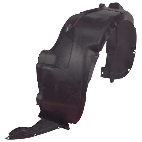 Plastic wheel housing